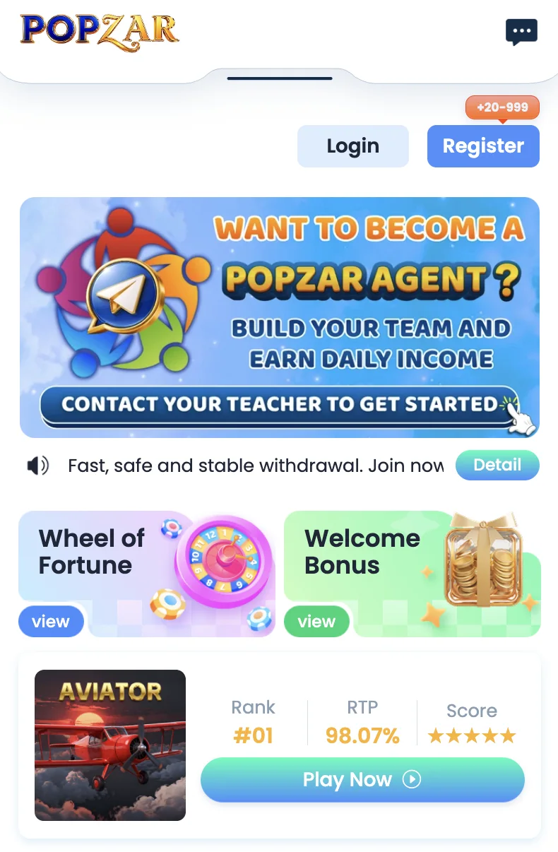 Popzar Game Win